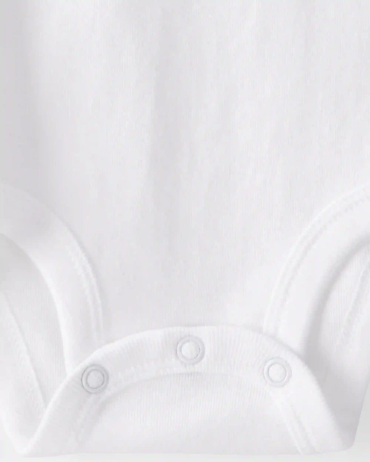 Baby 5-Pack Sleeveless Bodysuits - White