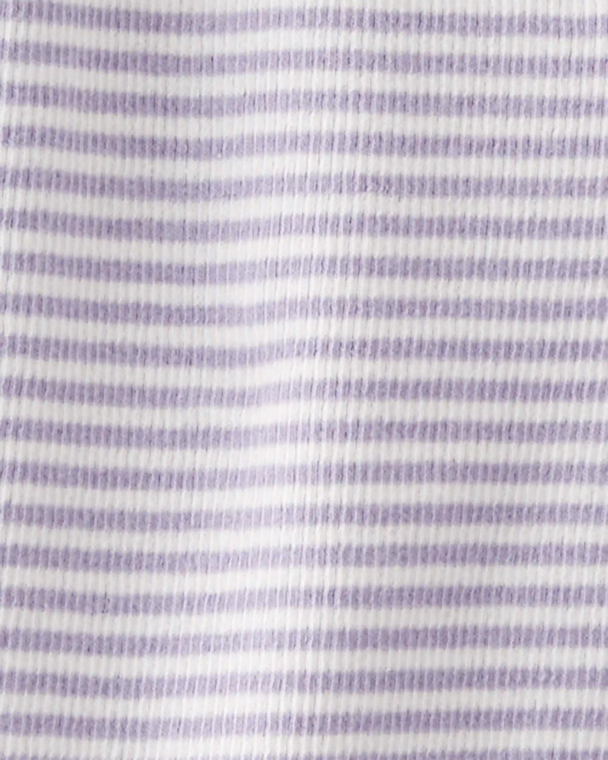 Baby Girl Organic Cotton Striped Sleep & Play Pajamas