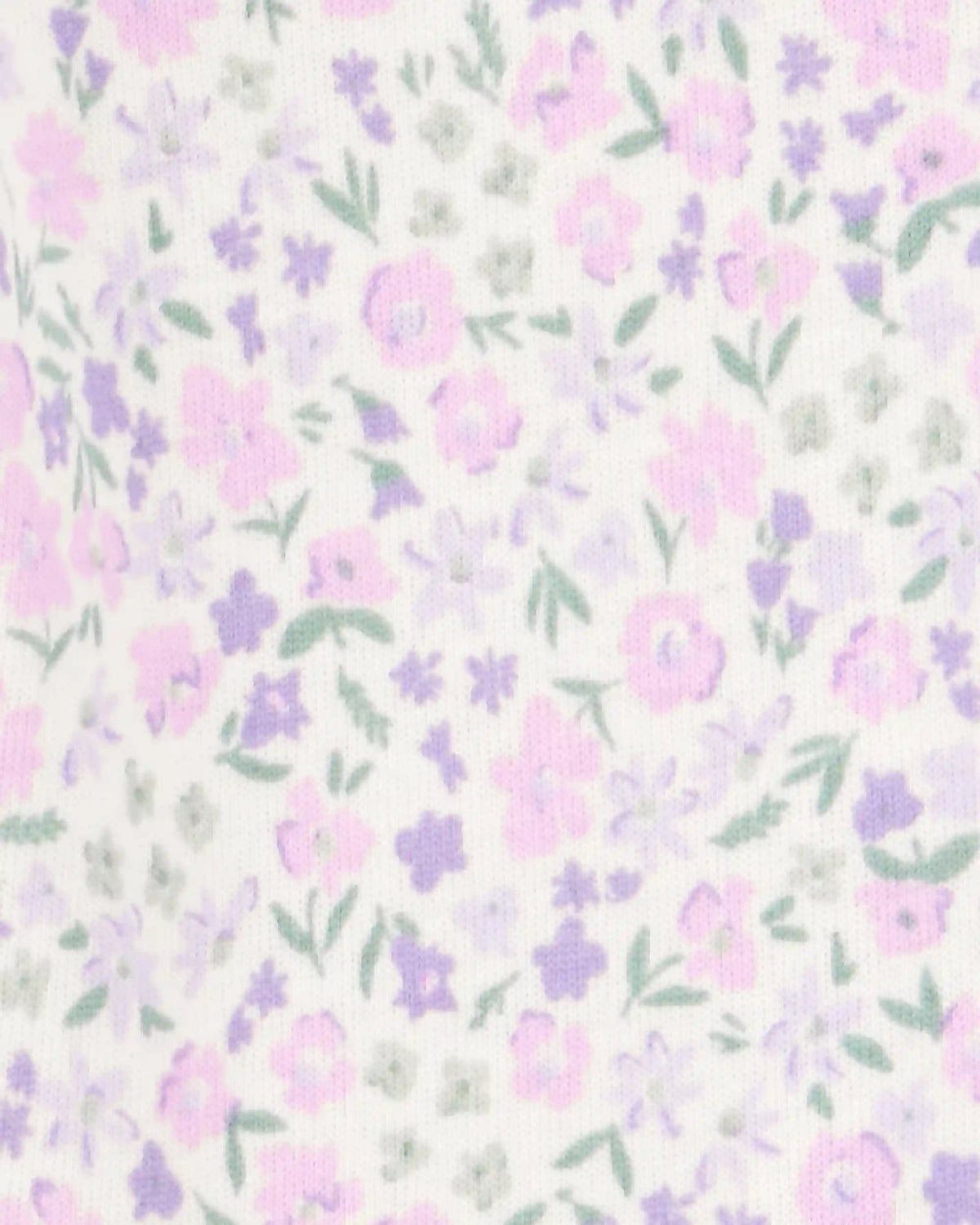 Baby Girl 2-Pack Floral Pull-On Pants - Purple