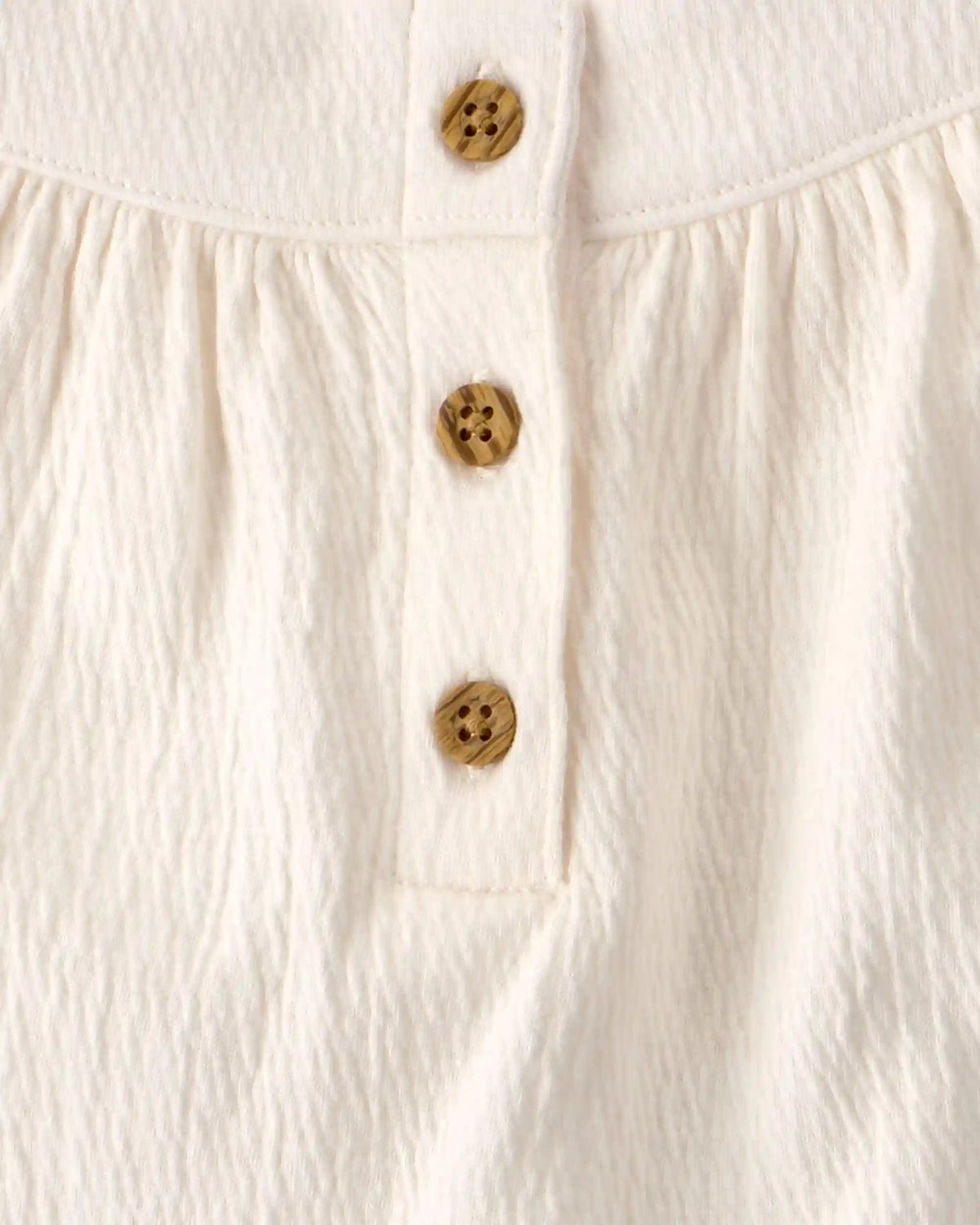 Baby Girl 3-Piece Cheetah Top, Bodysuit & Short Set - Khaki/Ivory