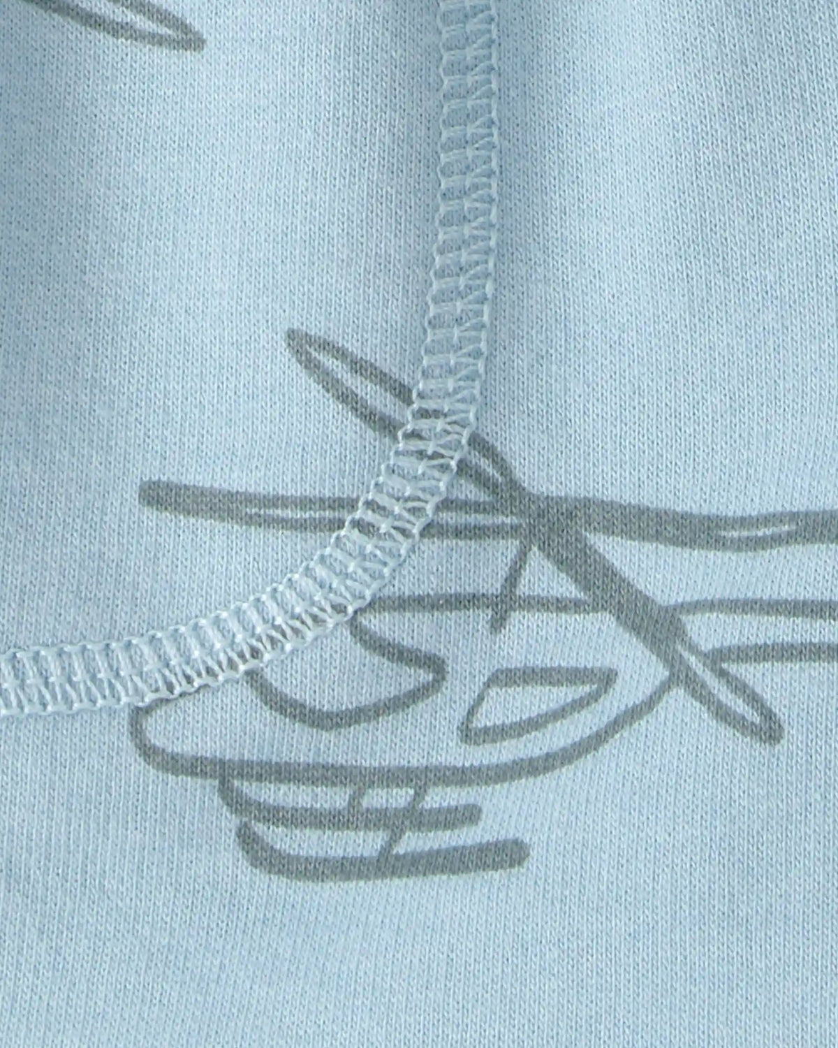 Baby Boy Helicopter French Terry Shorts - Blue