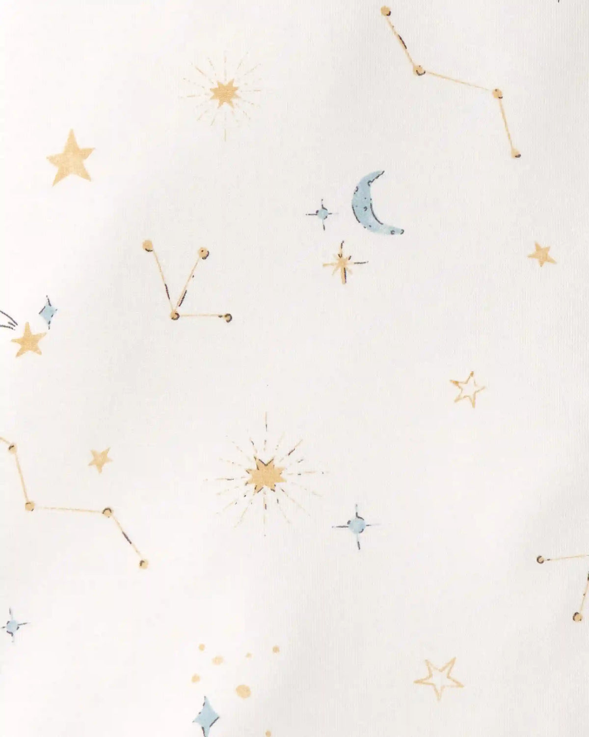 Baby Constellation 2-Way Zip PurelySoft Wearable Blanket - Cream