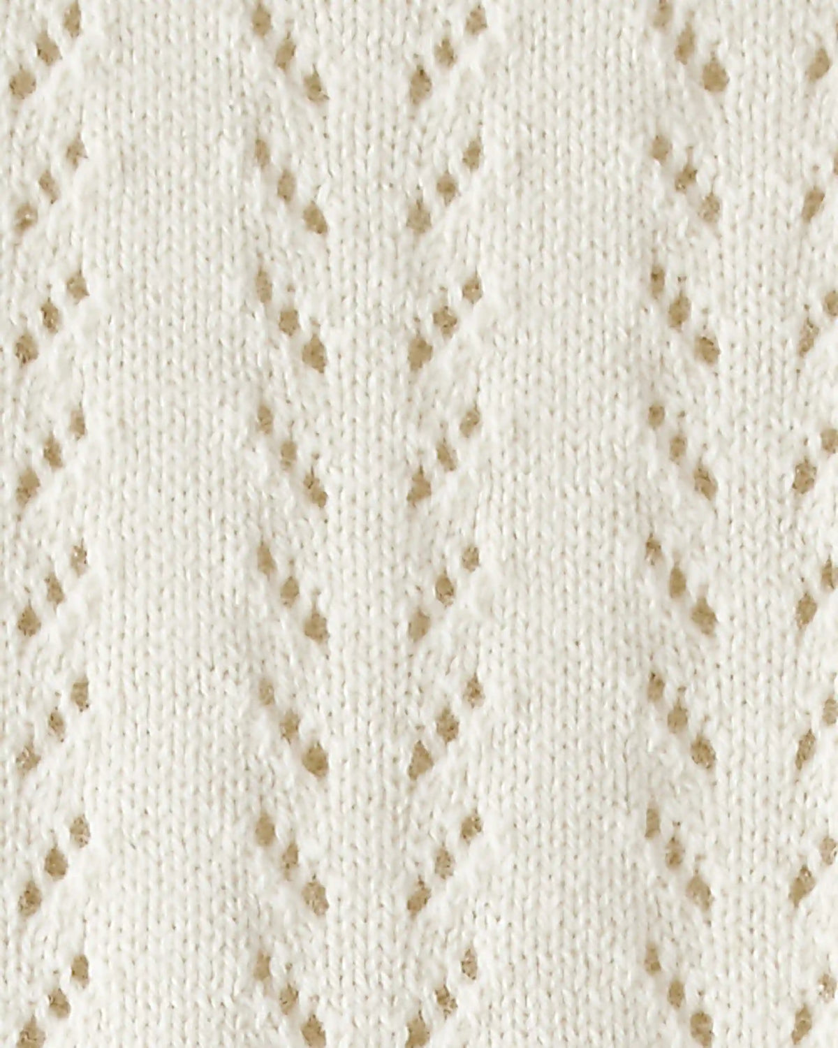 Baby Girl Organic Cotton Sweater Knit Bubble