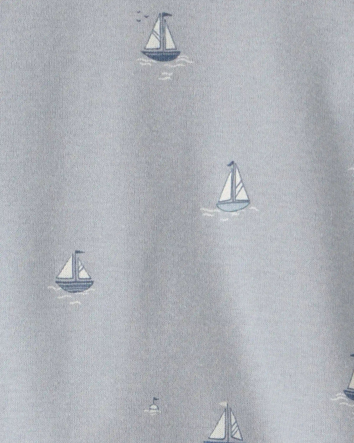 Baby 2-Piece Organic Cotton Ribbed Pajama Set in Sail Away Print