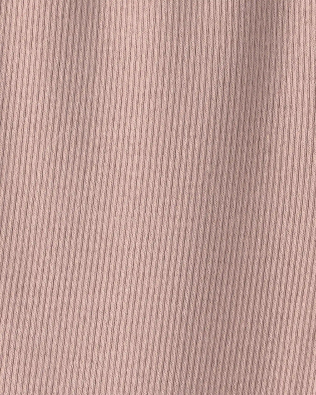 Baby Girl Organic Cotton Rib Footed Pants