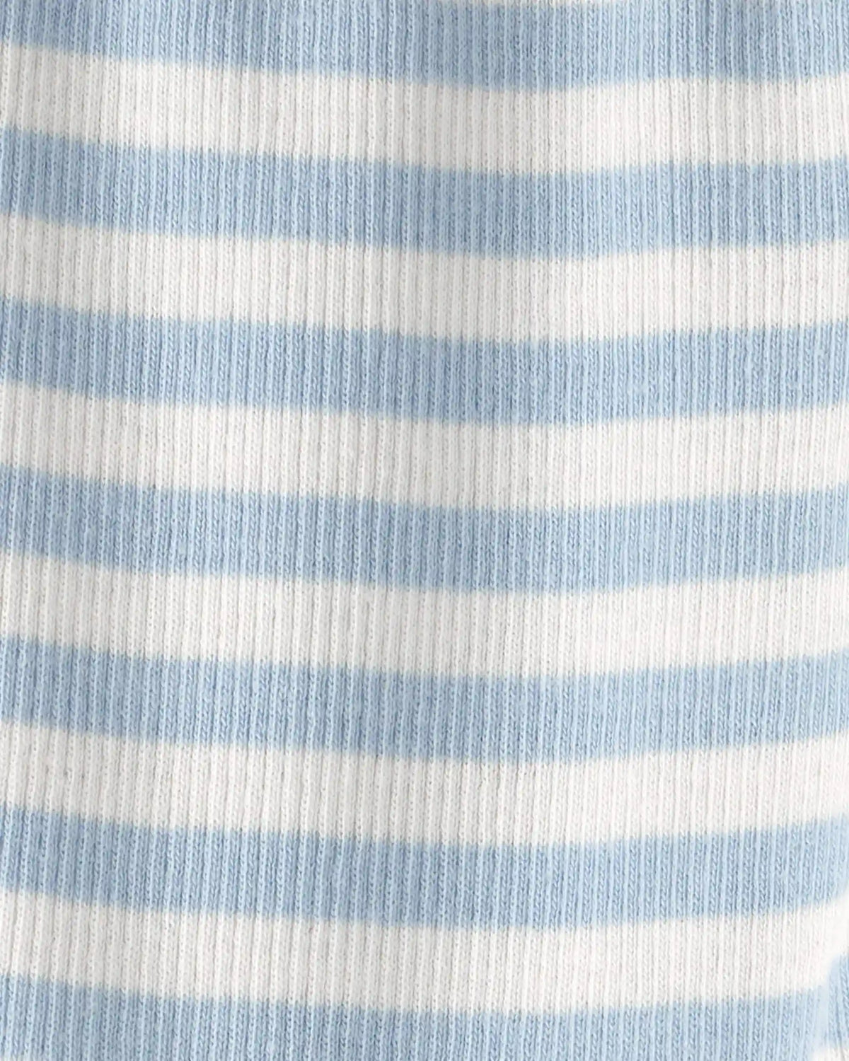 Baby Organic Cotton Footed Pants in Stripes