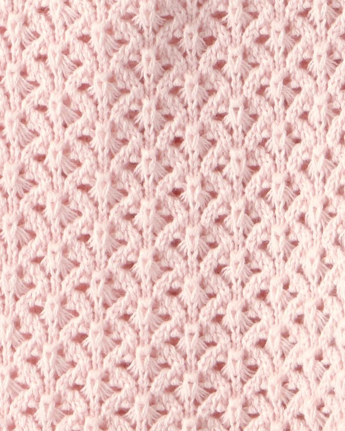 Baby Girl Organic Cotton Sweater Knit Romper