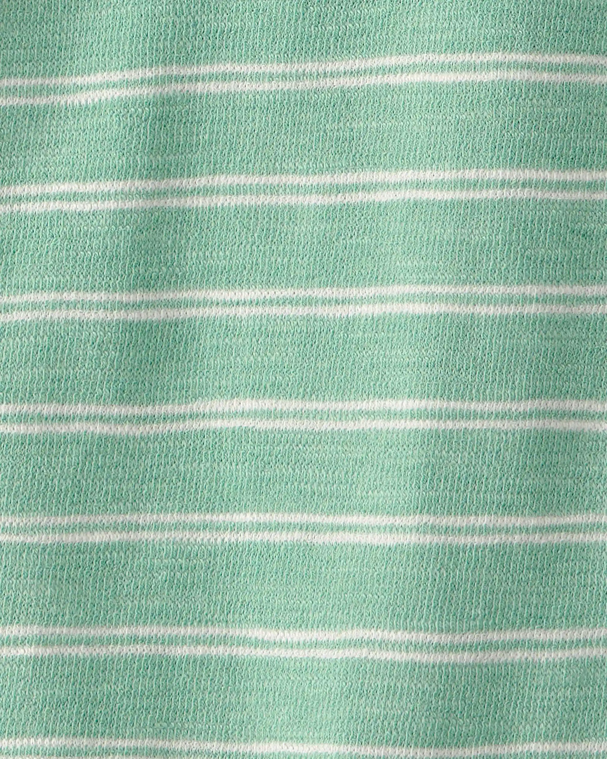 Baby Short-Sleeve Romper Made with Organic Cotton in Stripes
