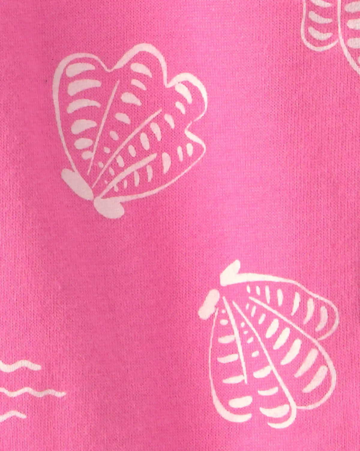 Baby Girl 2-Piece 'Mommy's Mini Treasure' Shell Bodysuit & Pant Set - Pink/Ivory