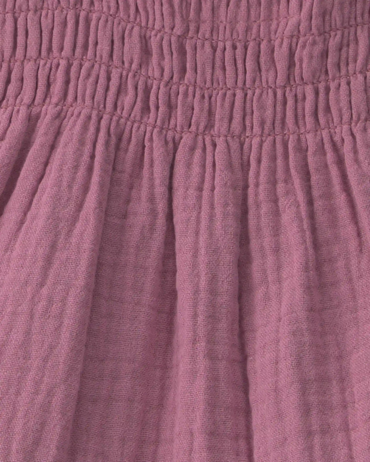 Baby Girl Organic Cotton Smocked Gauze Dress