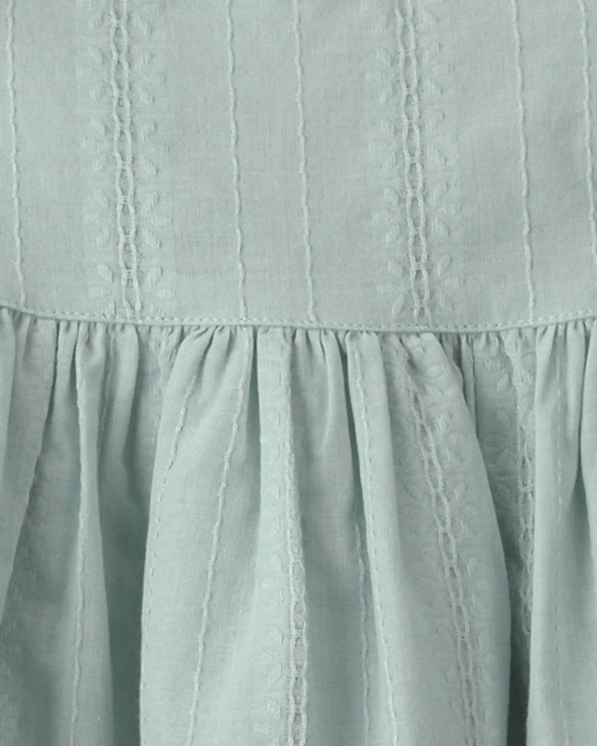 Baby Girl Ruffle-Sleeve Dress - Green