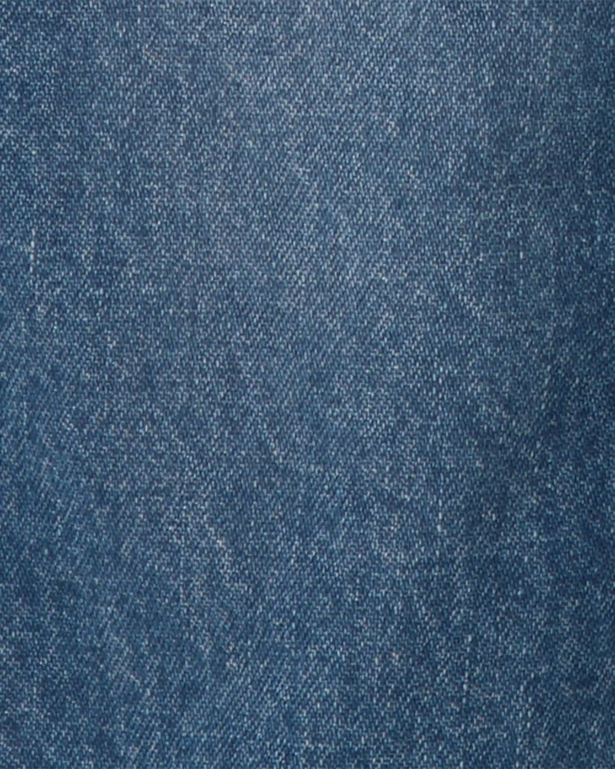 Baby Girl Wide-Leg Overalls - Medium Wash