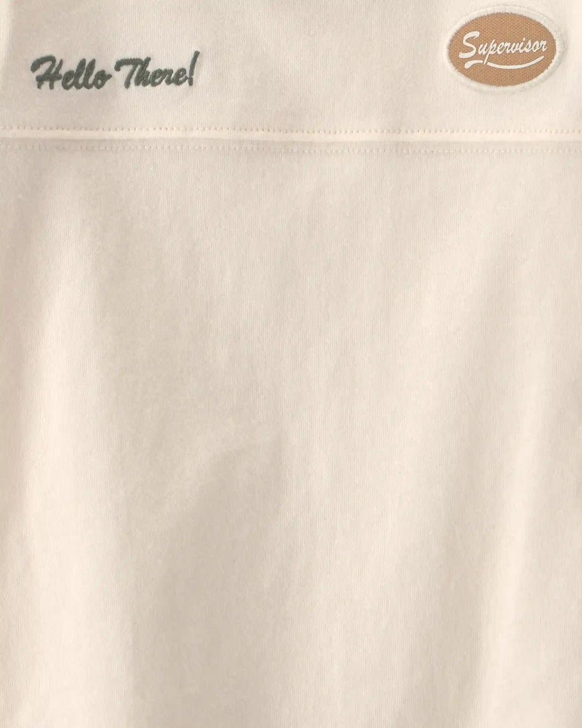 Baby Boy 'Hello There' Graphic Tee - Cream