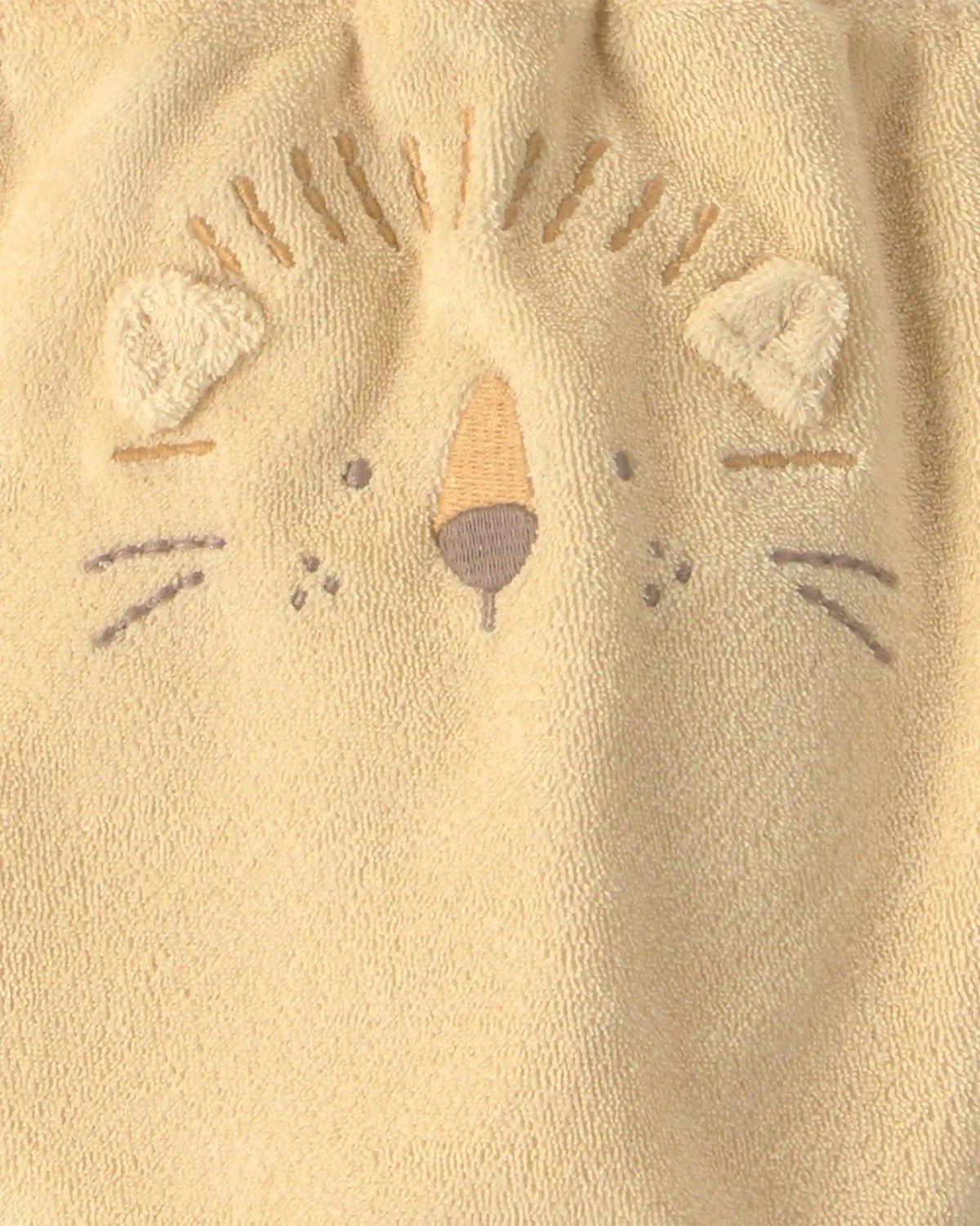 Baby 3-Piece Lion Terry Layering Set - Yellow