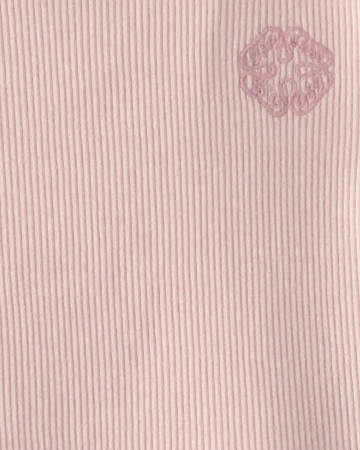 Baby Girl OshKosh Logo Ribbed Tee - Pink