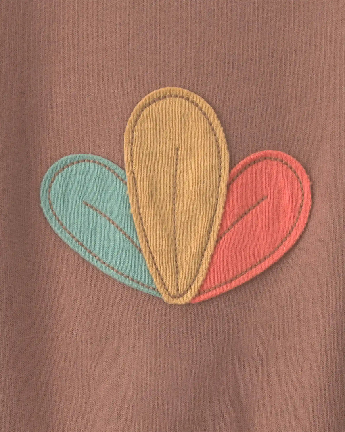 Baby Turkey Thanksgiving French Terry Long-Sleeve Jumpsuit - Brown