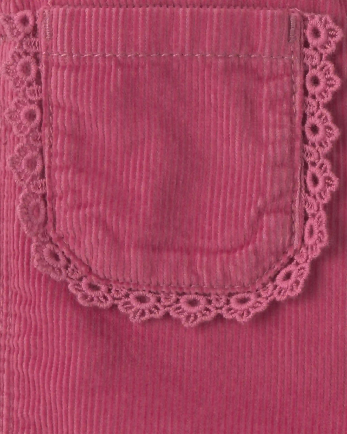 Baby Girl Corduroy Overalls - Purple
