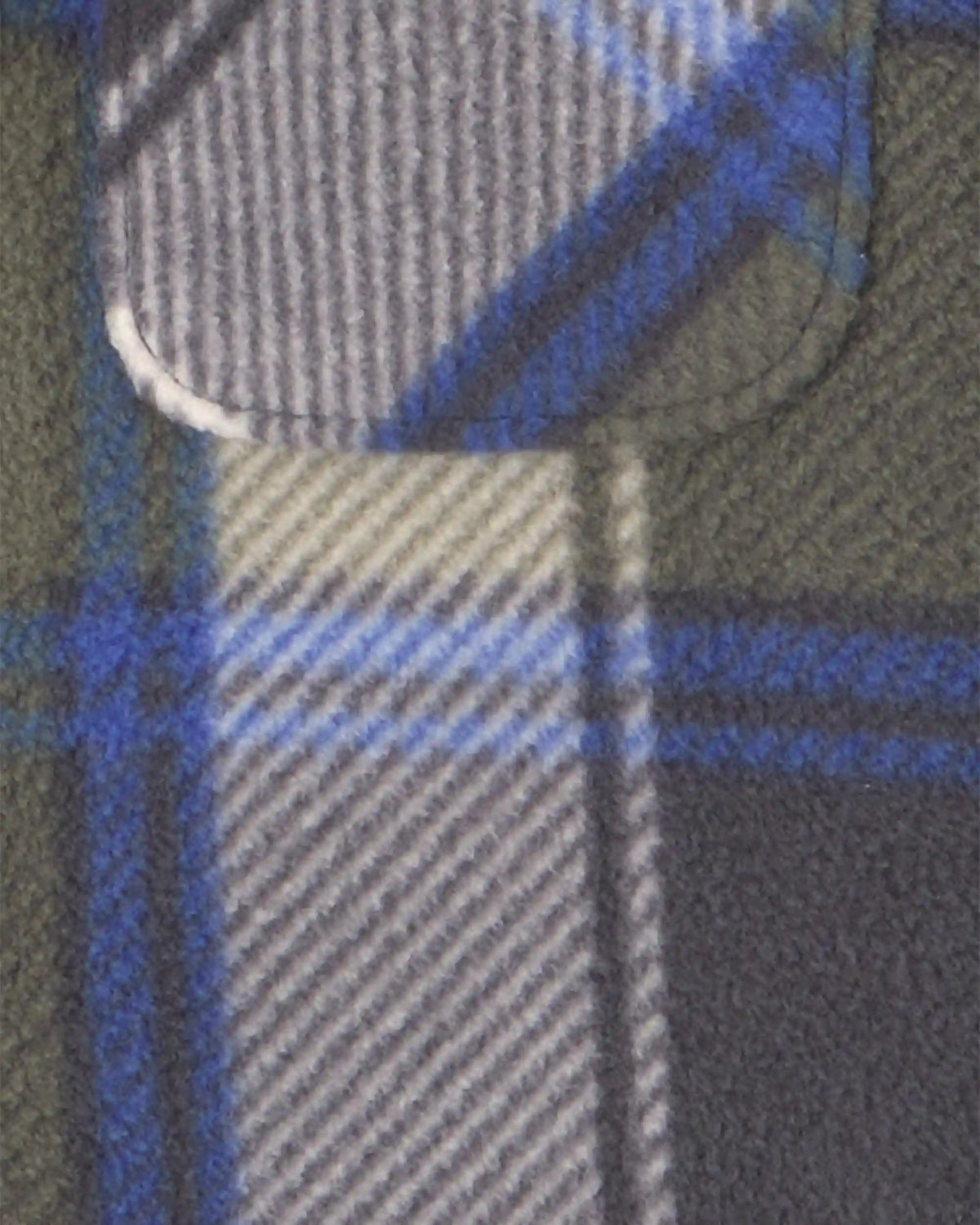 Baby Boy 3-Piece Plaid Fleece Layering Set - Green/Navy Blue