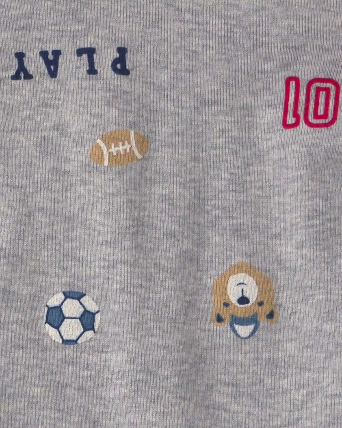 Baby Boy 3-Piece Bear Sports French Terry Layering Set - Navy