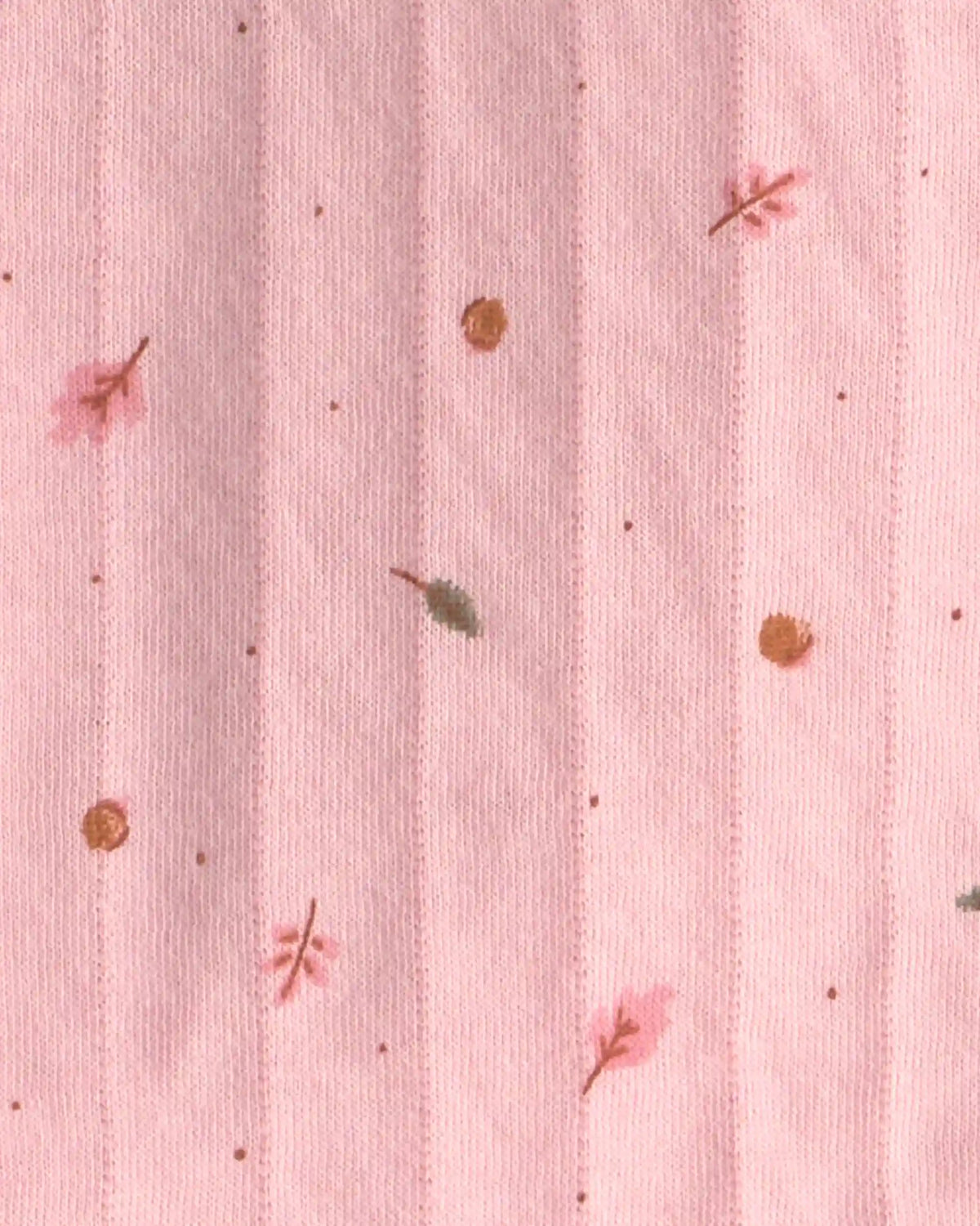 Baby Girl 3-Piece Leaves Layering Set - Pink