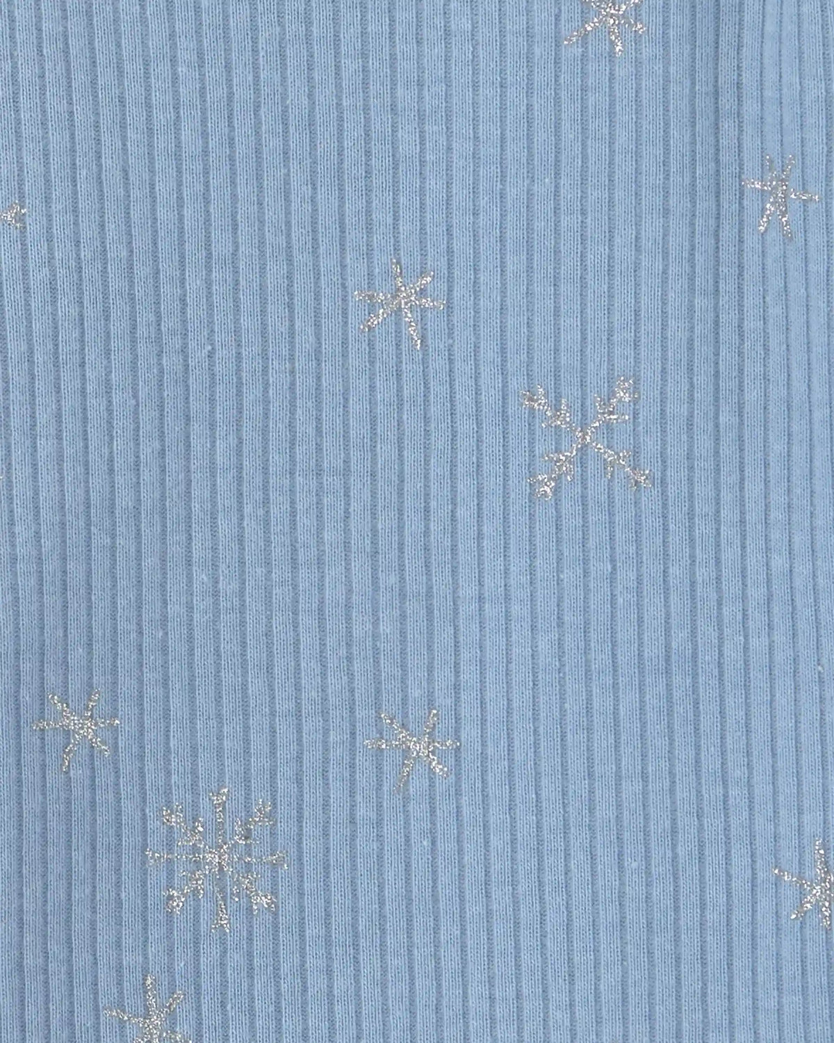 Baby Girl 2-Piece Snowflake Fair Isle Long-Sleeve Bodysuit & Pant Set - Blue