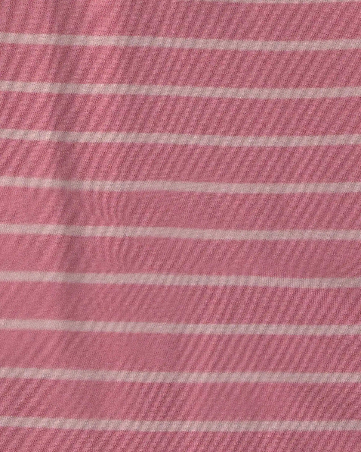 Baby Girl Striped PurelySoft™ Long-Sleeve Jumpsuit - Pink