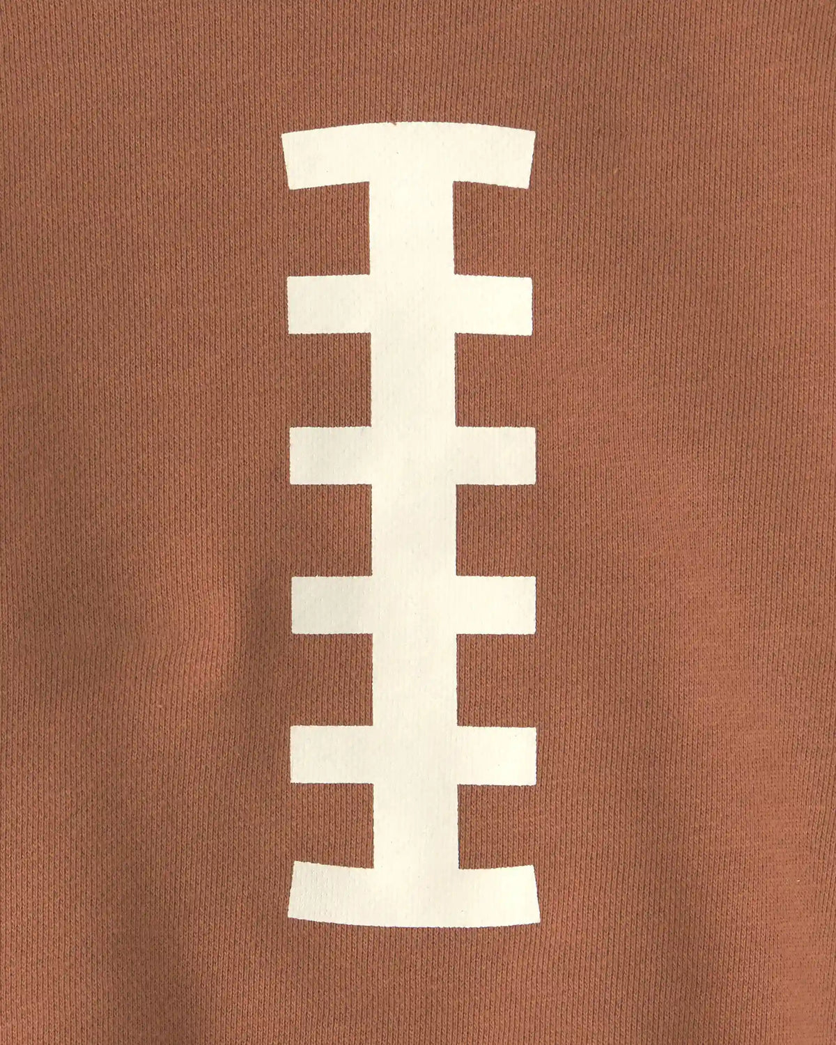 Baby Organic Cotton 'Game Day' French Terry Graphic Bubble
