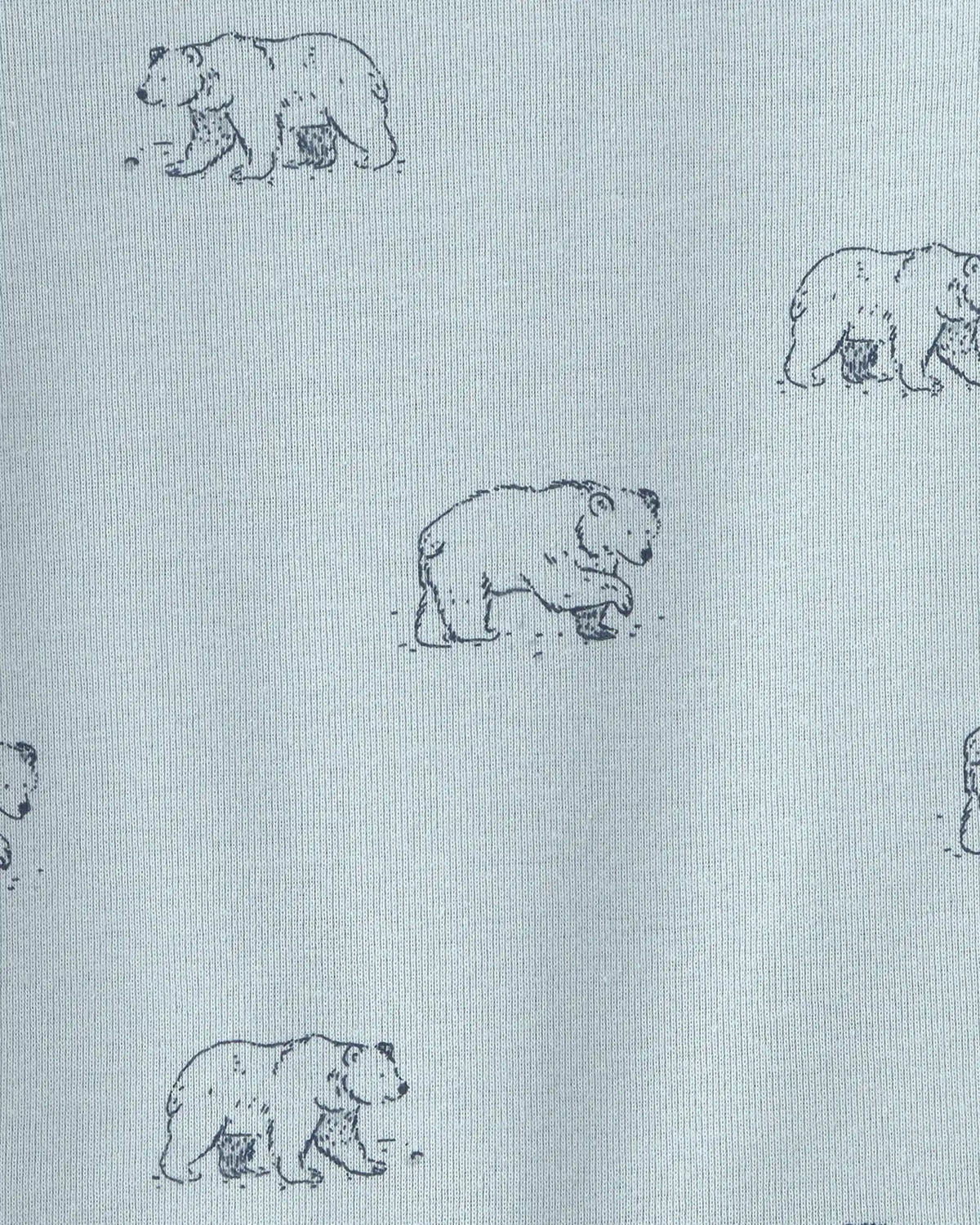 Baby 2-Piece Organic Cotton Pajamas in Winter Bears