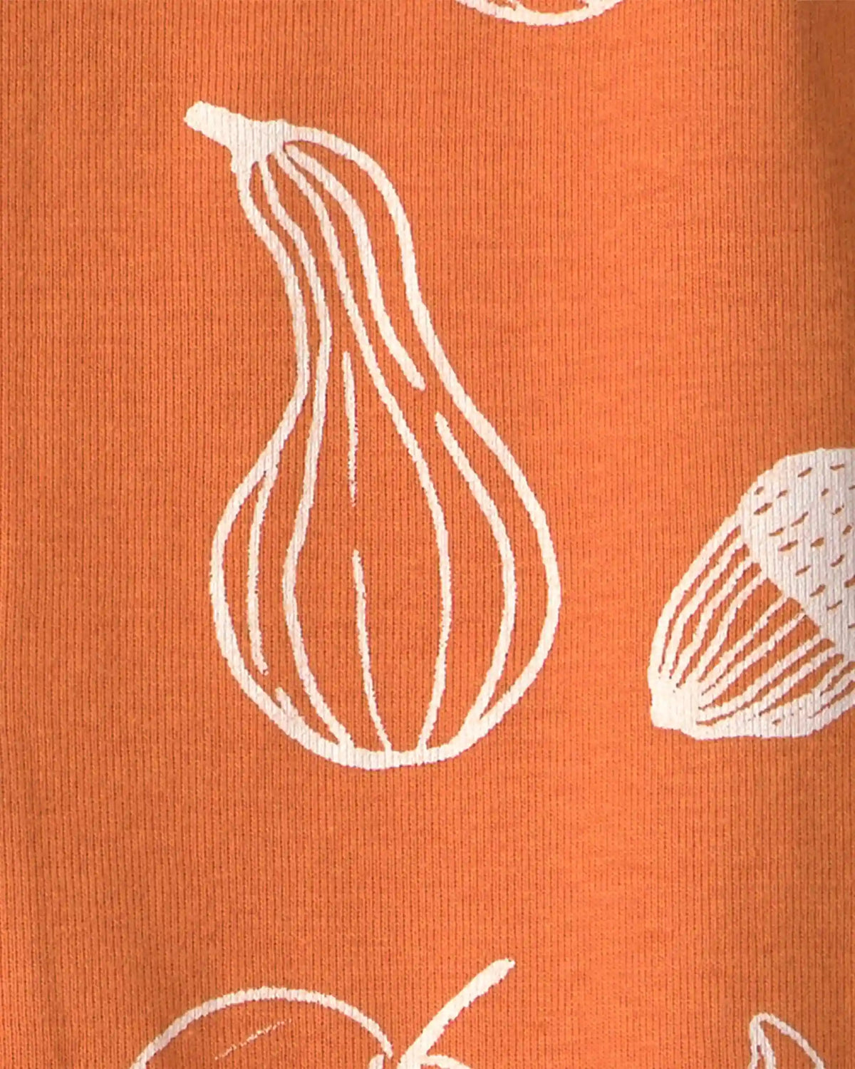 Baby Organic Cotton Sleep & Play Pajamas in Autumn Gourds