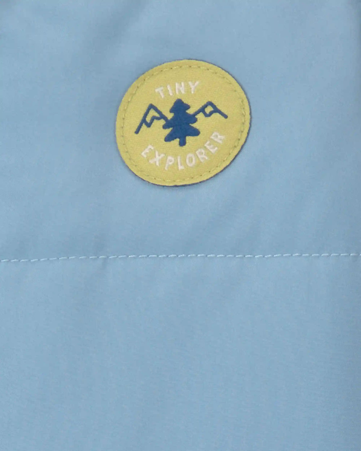 Baby Boy 'Tiny Explorer' Long-Sleeve Jumpsuit - Blue