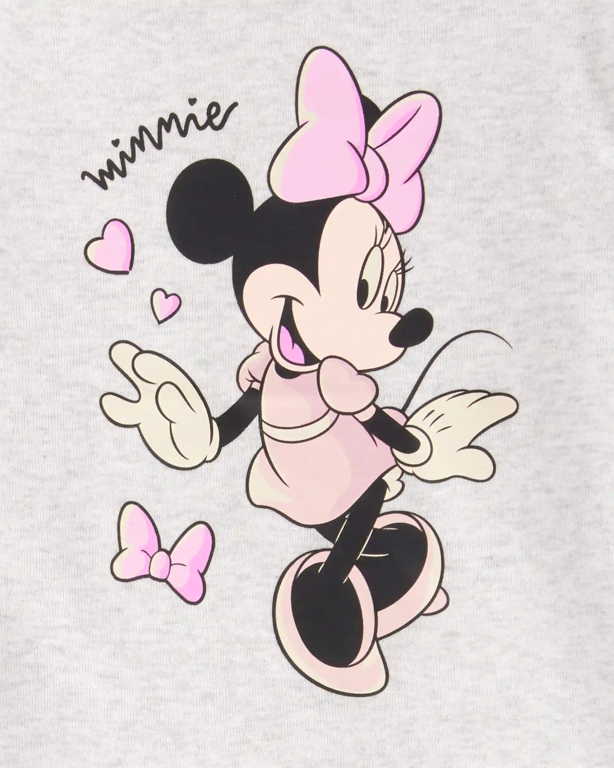 Toddler Girl Minnie Mouse Snug Fit Cotton 2-Piece Pajamas
