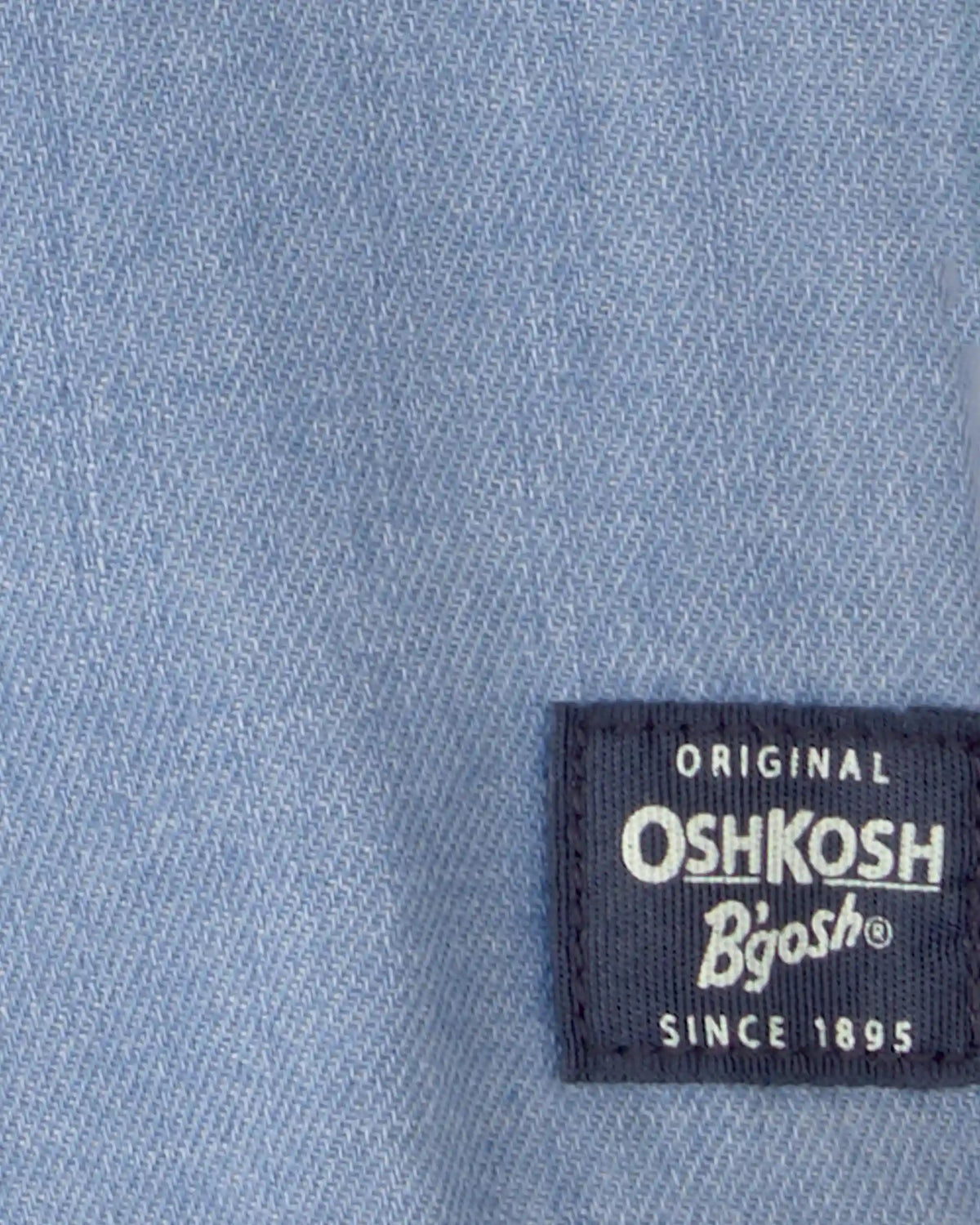 Toddler Boy Denim Button-Down Shirt - Blue