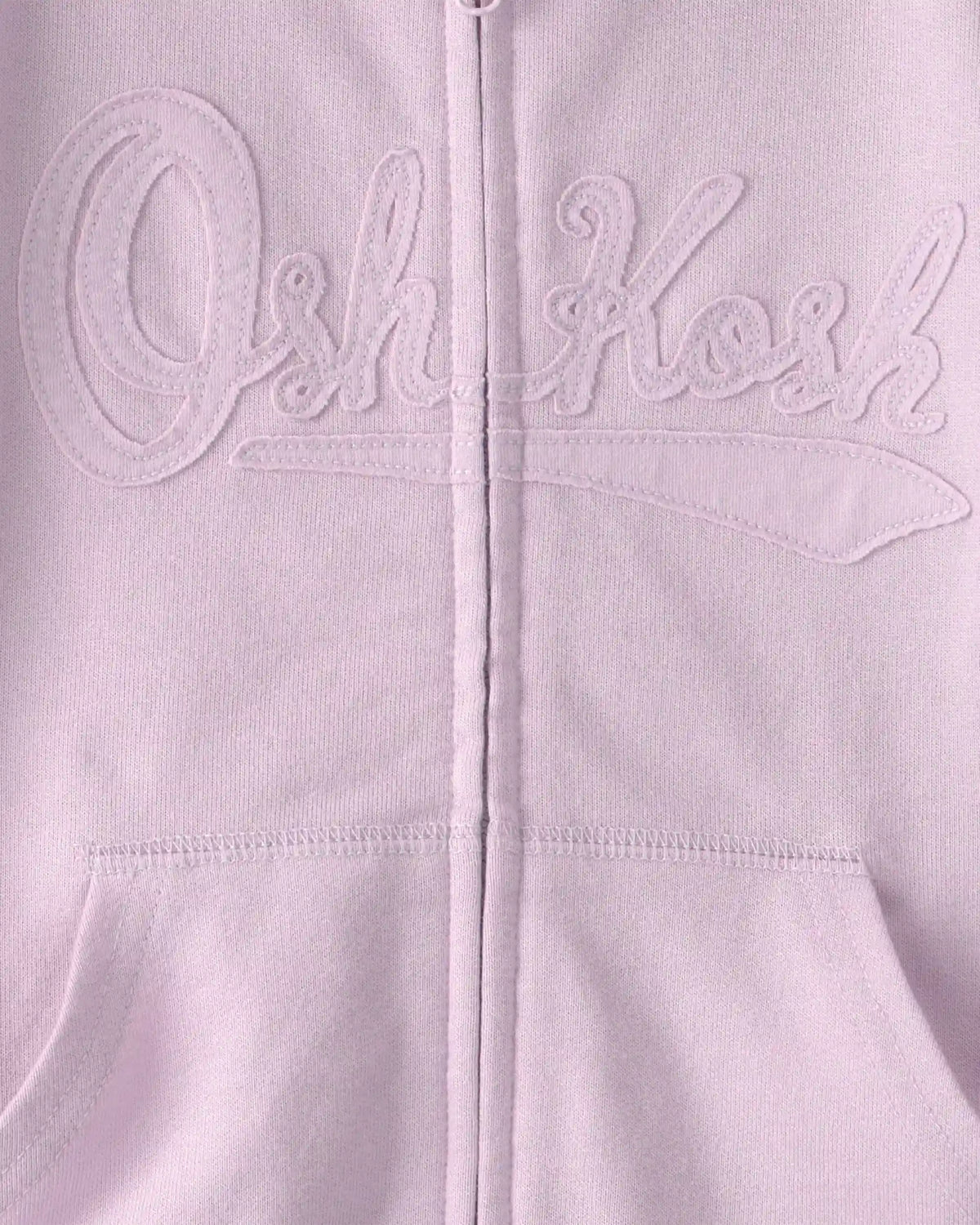 Toddler Girl OshKosh Logo Zip-Up Hoodie - Purple