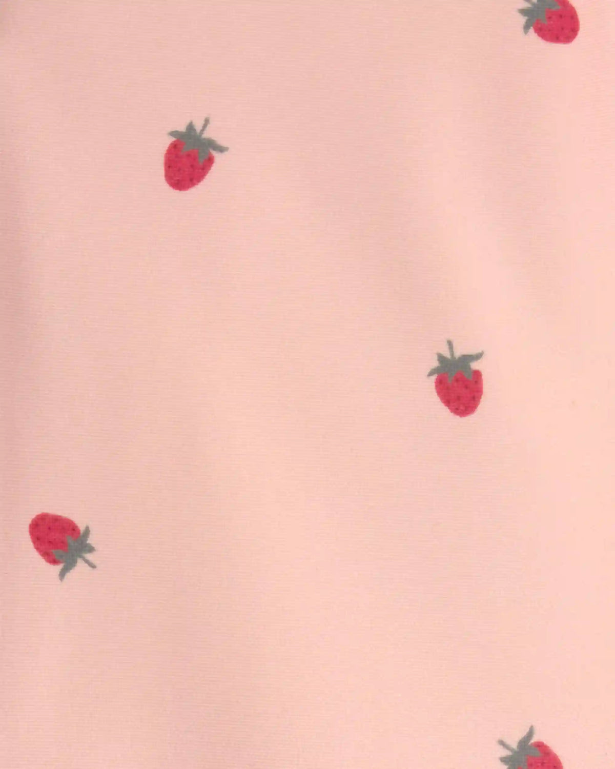 Toddler Girl 2-Piece Recycled Rashguard Swimsuit Set in Strawberry Print
