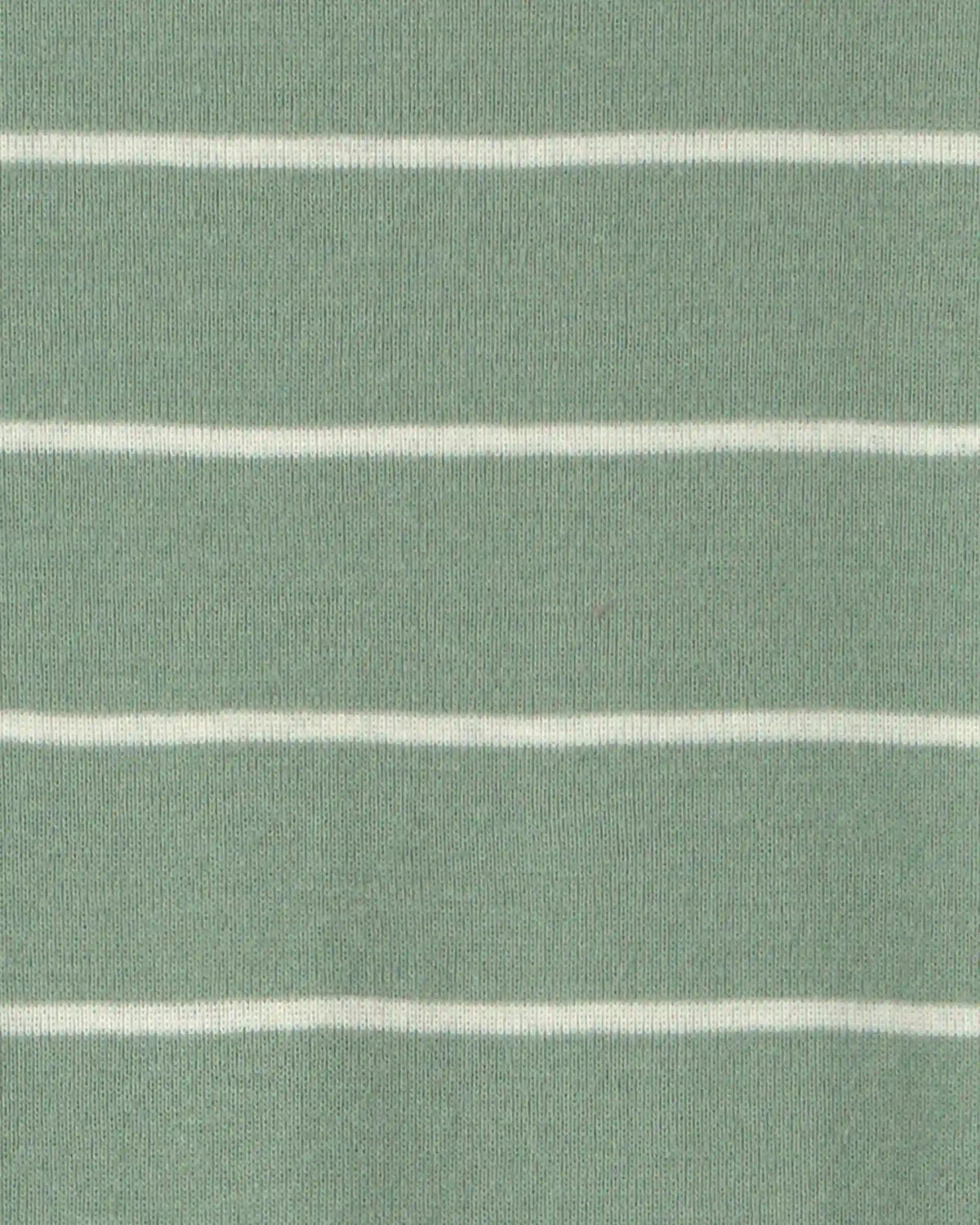 Toddler Boy 1-Piece Dino Striped 100% Cotton Snug Fit Footed Pajama - Green