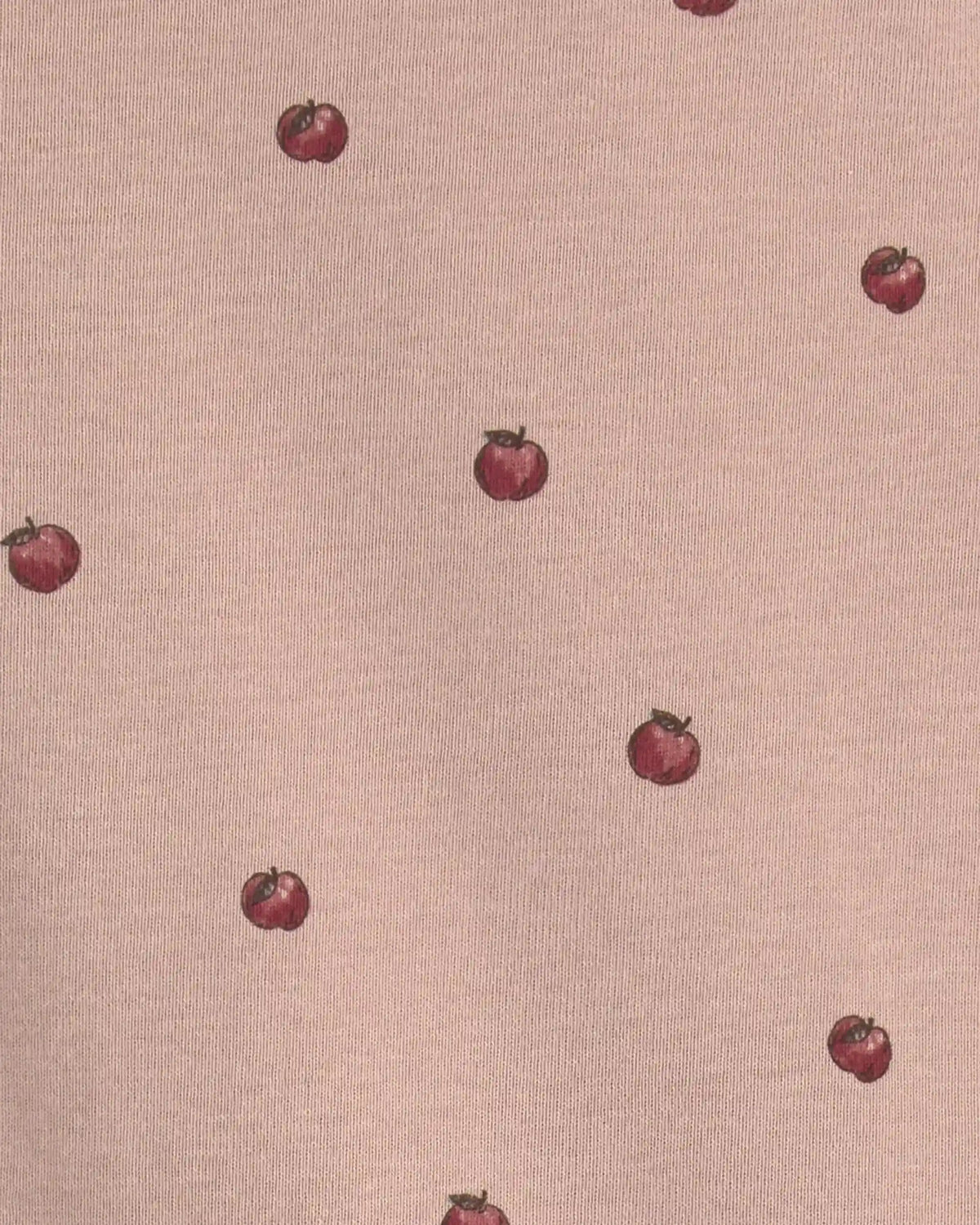 Toddler Girl 2-Piece Organic Cotton Pajamas in Apples