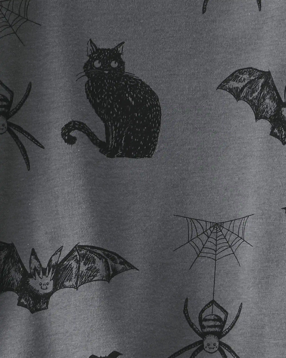 Toddler 2-Piece Organic Cotton Pajamas in Spooky Creatures