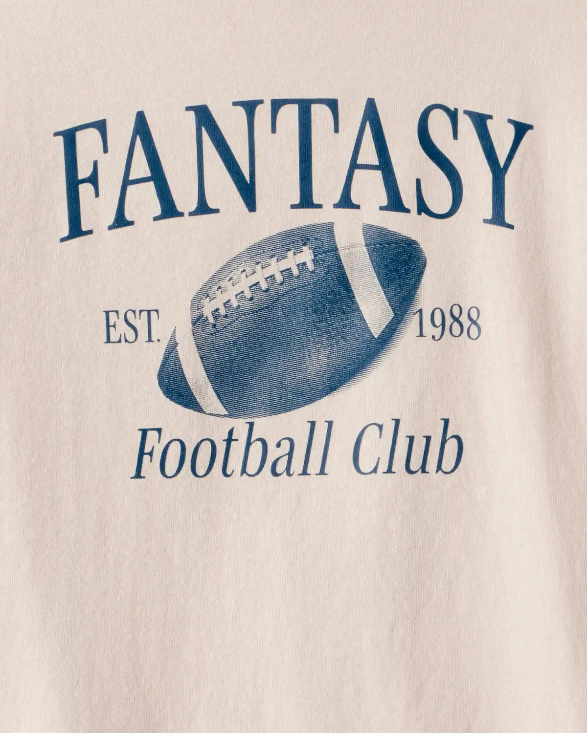 Boys Fantasy Football Long-Sleeve Graphic Tee - Tan