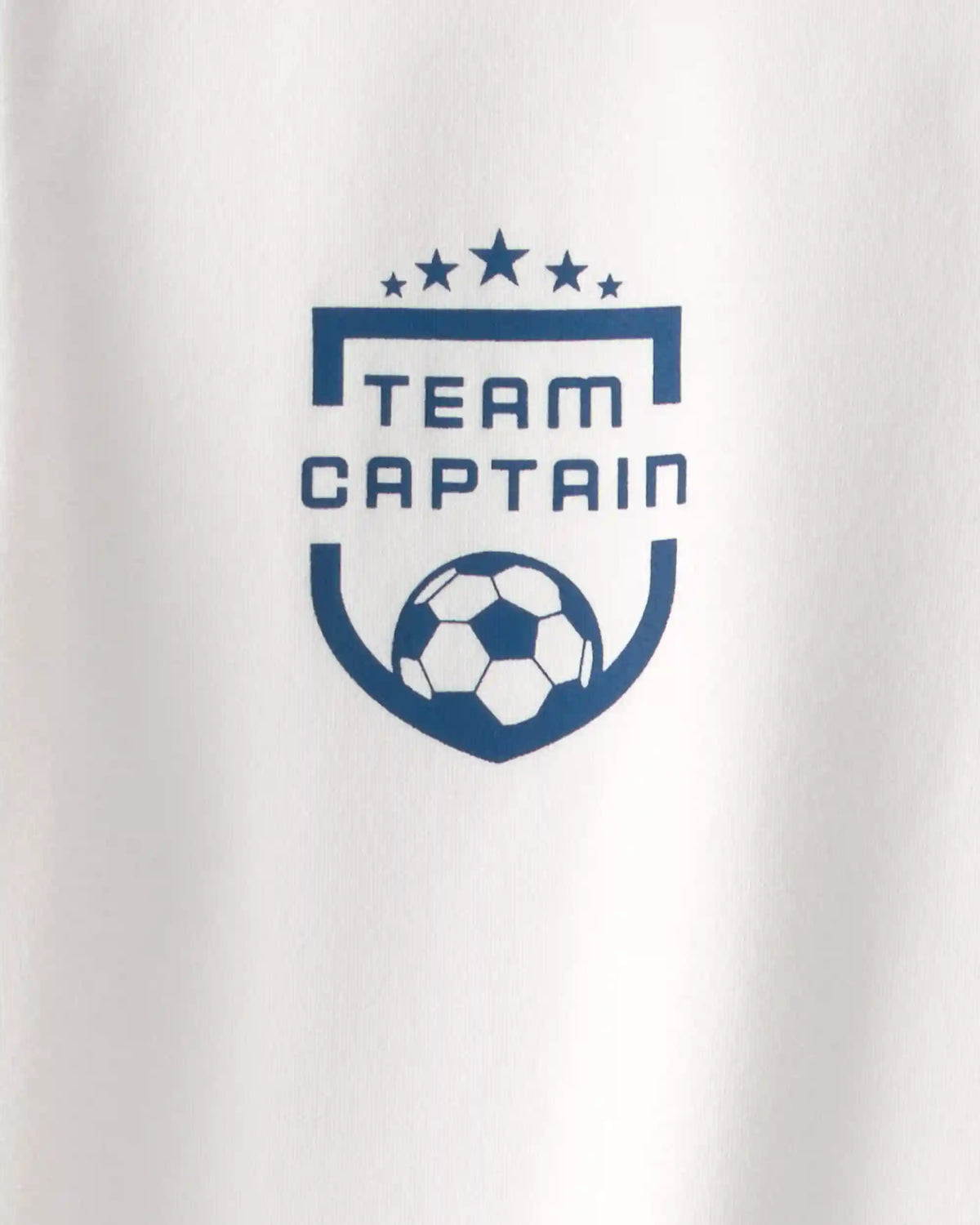 Kids 'Team Captain' Active Graphic Tee - White