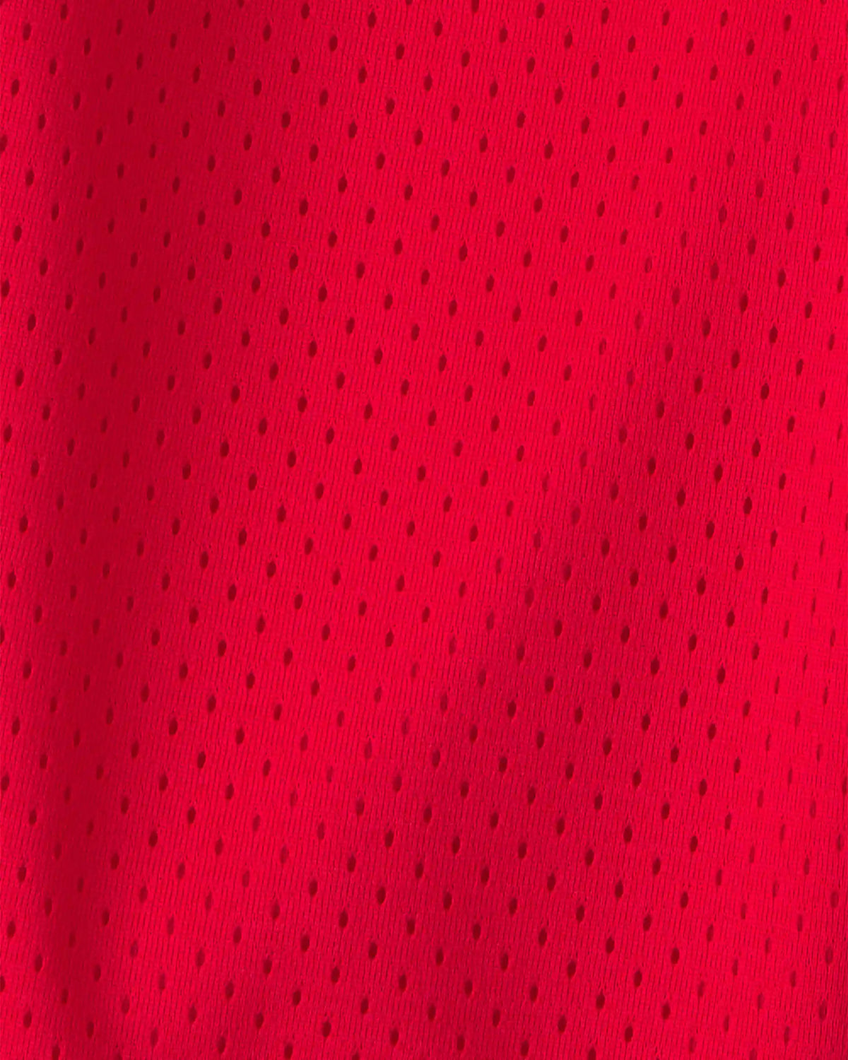 Boys Striped Mesh Active Shorts - Red