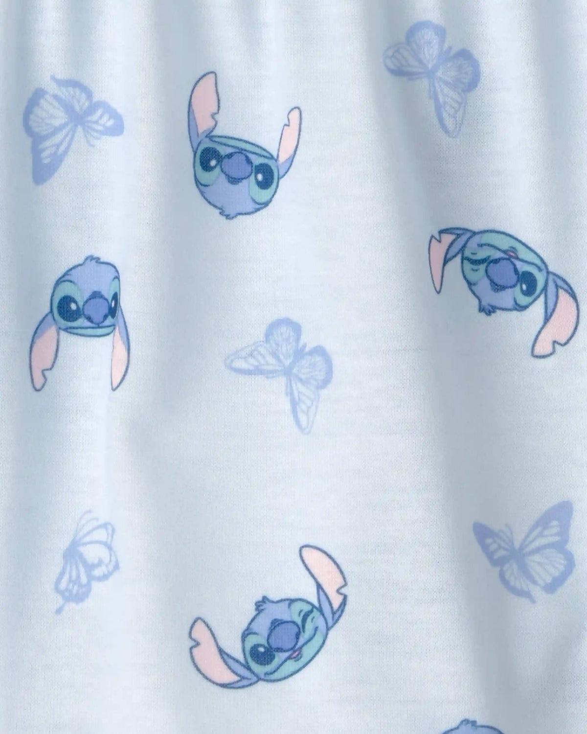 Girls 2-Piece Disney© Lilo & Stitch Short-Sleeve Pajama Set - Blue