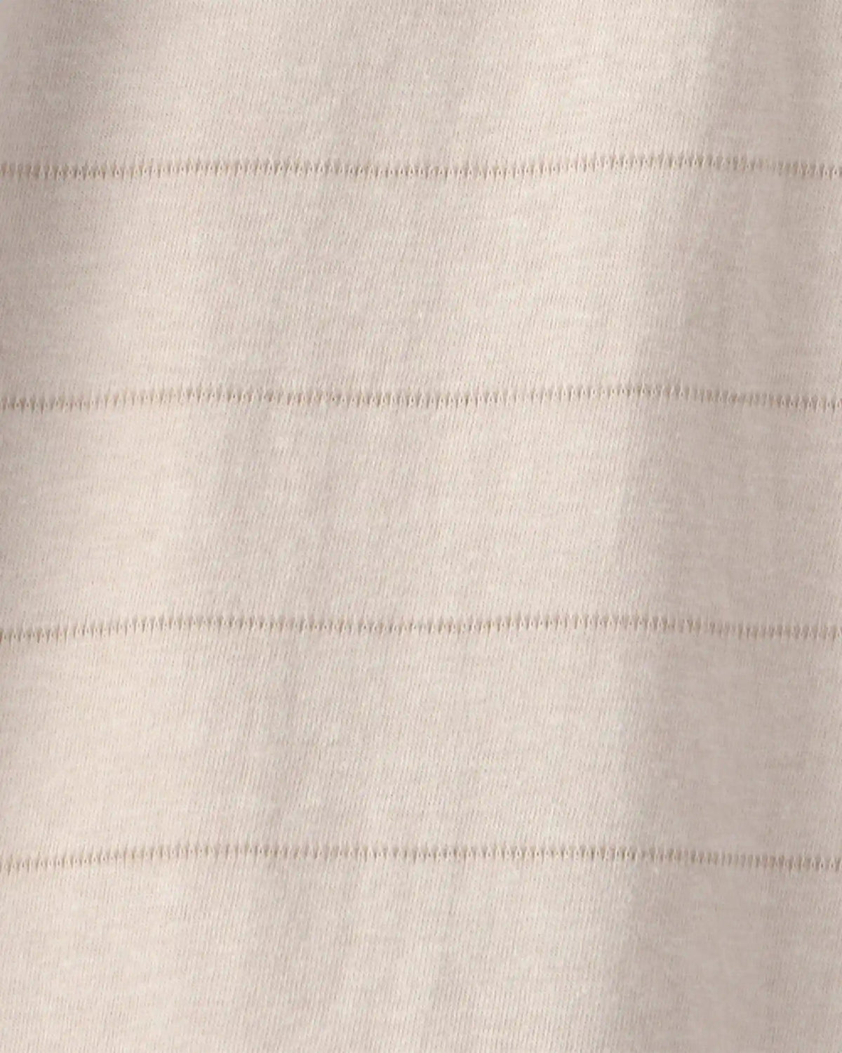 Boys Striped Henley T-Shirt - Tan