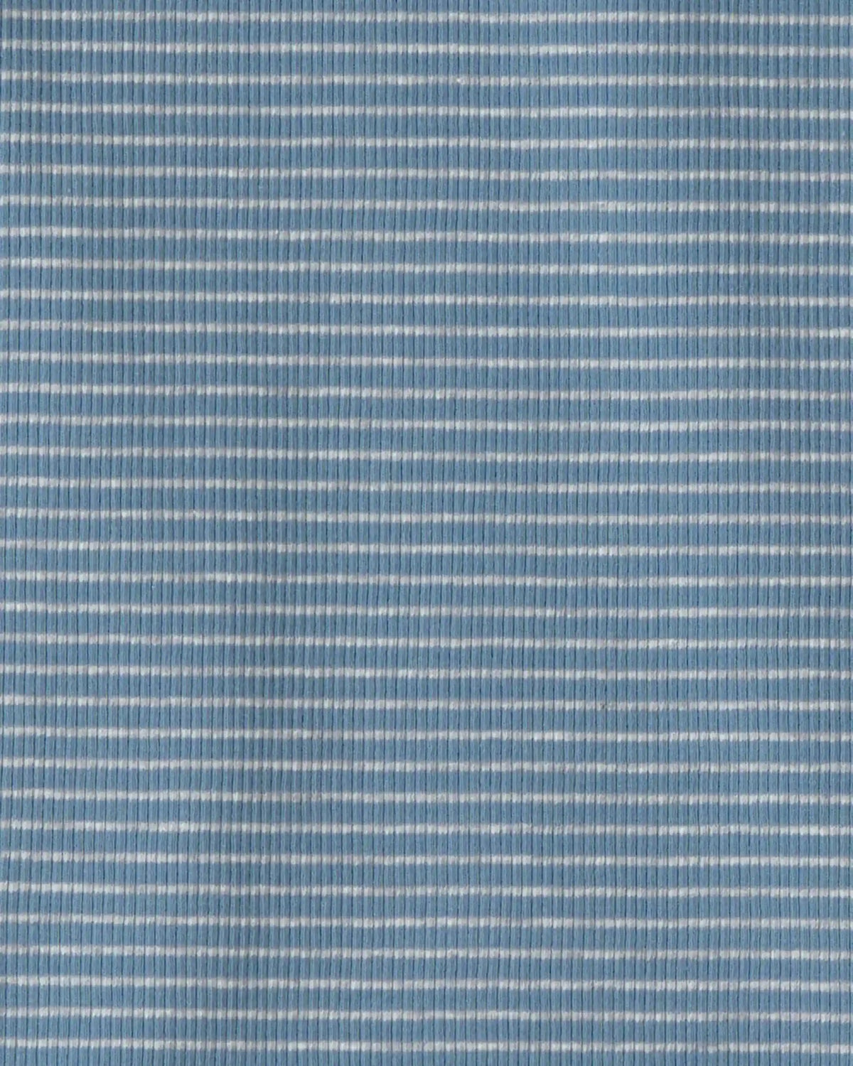 Kids 2-Piece Organic Cotton Ribbed Pajama Set in Stripes