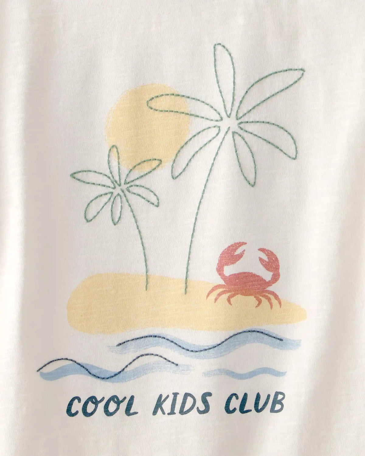 Kids Organic Cotton 'Cool Kids Club' Tee
