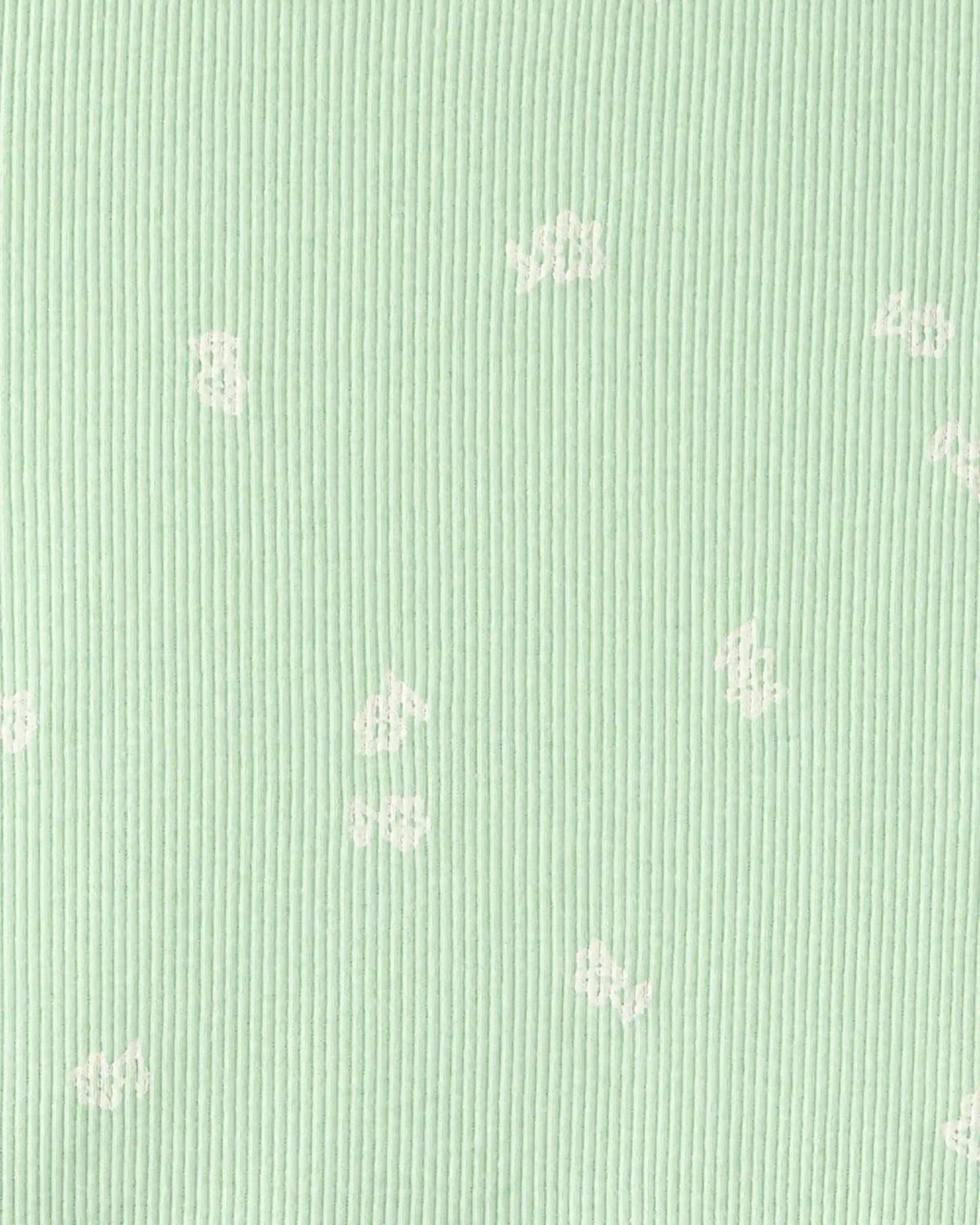 Girls Floral Short-Sleeve Dress - Green
