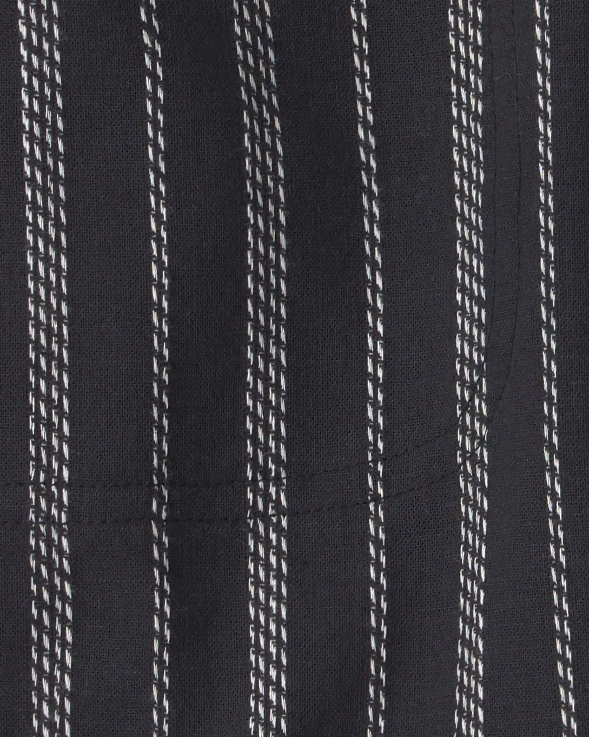 Boys Striped Shorts - Black