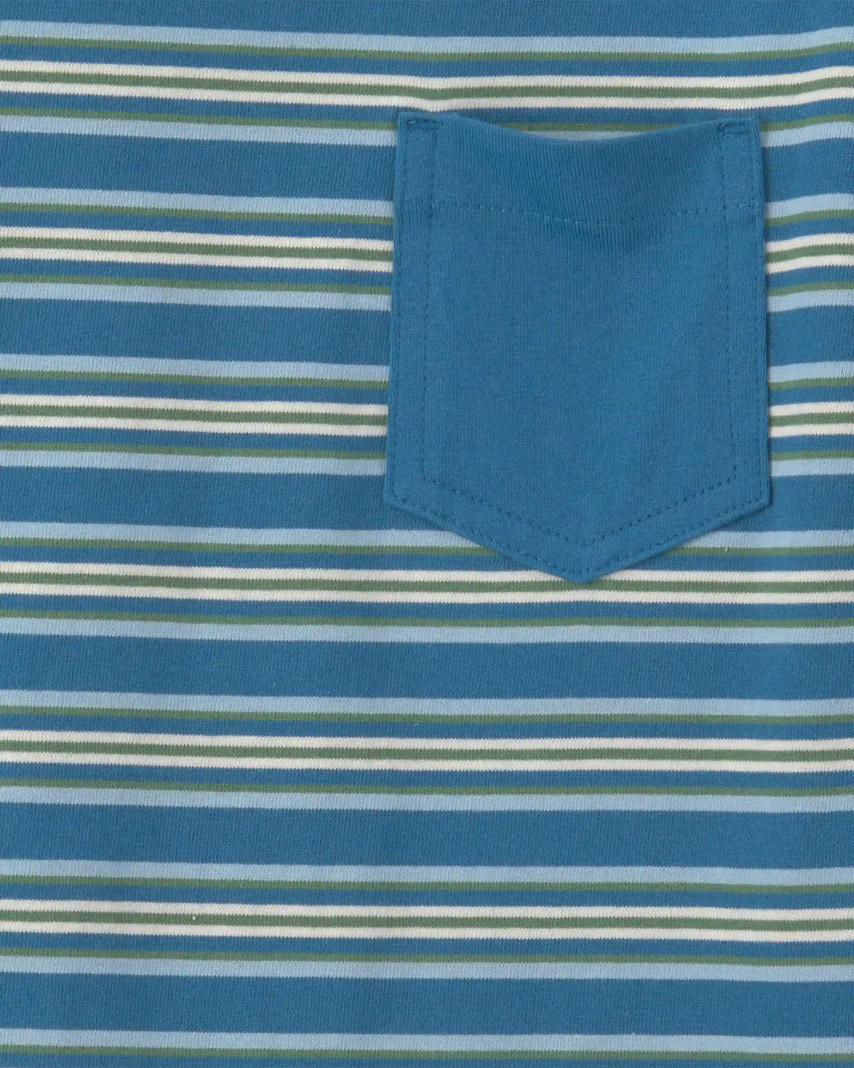 Boys Striped Short-Sleeve T-Shirt - Blue