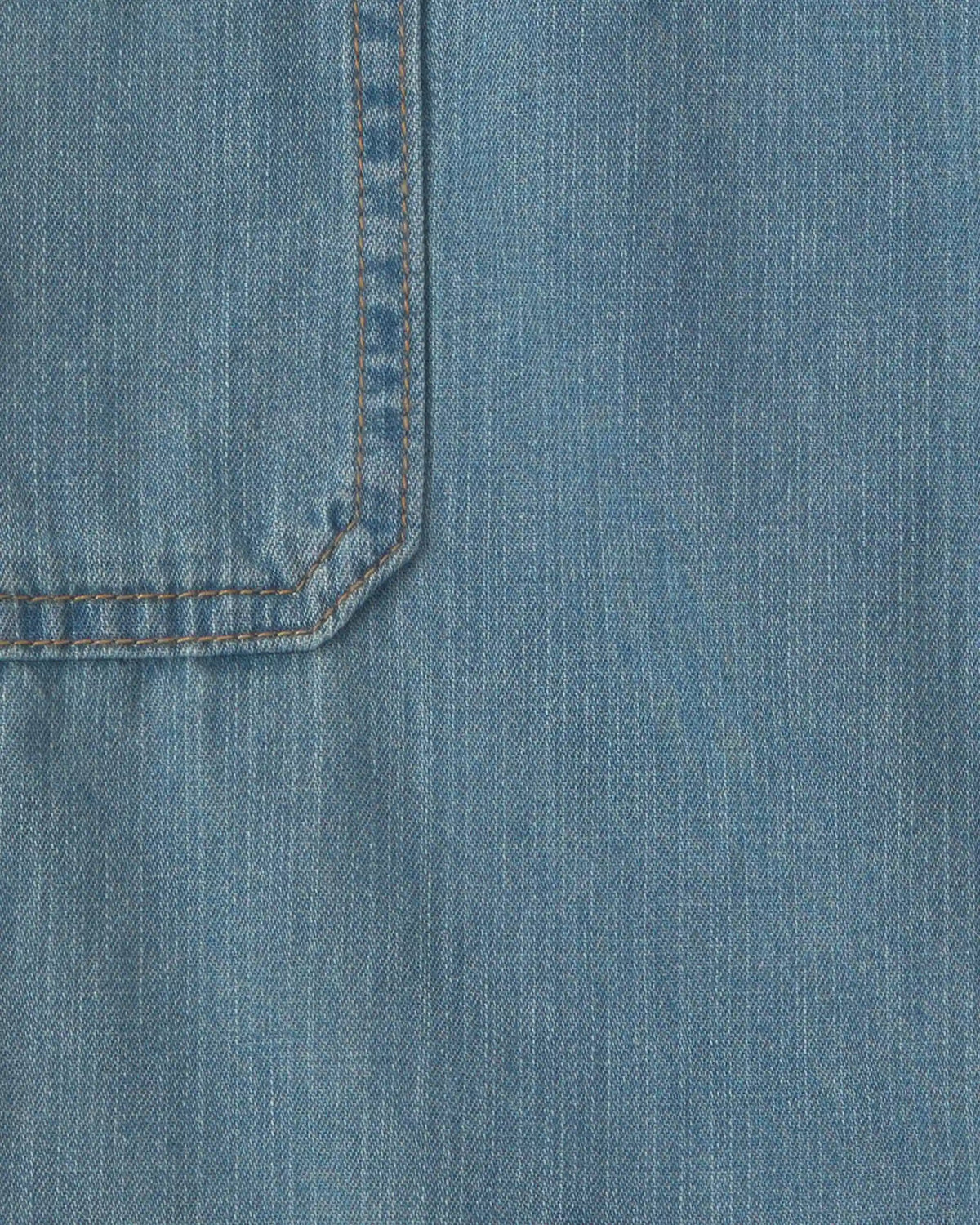 Girls Straight-Leg Cargo Jeans - Medium Wash