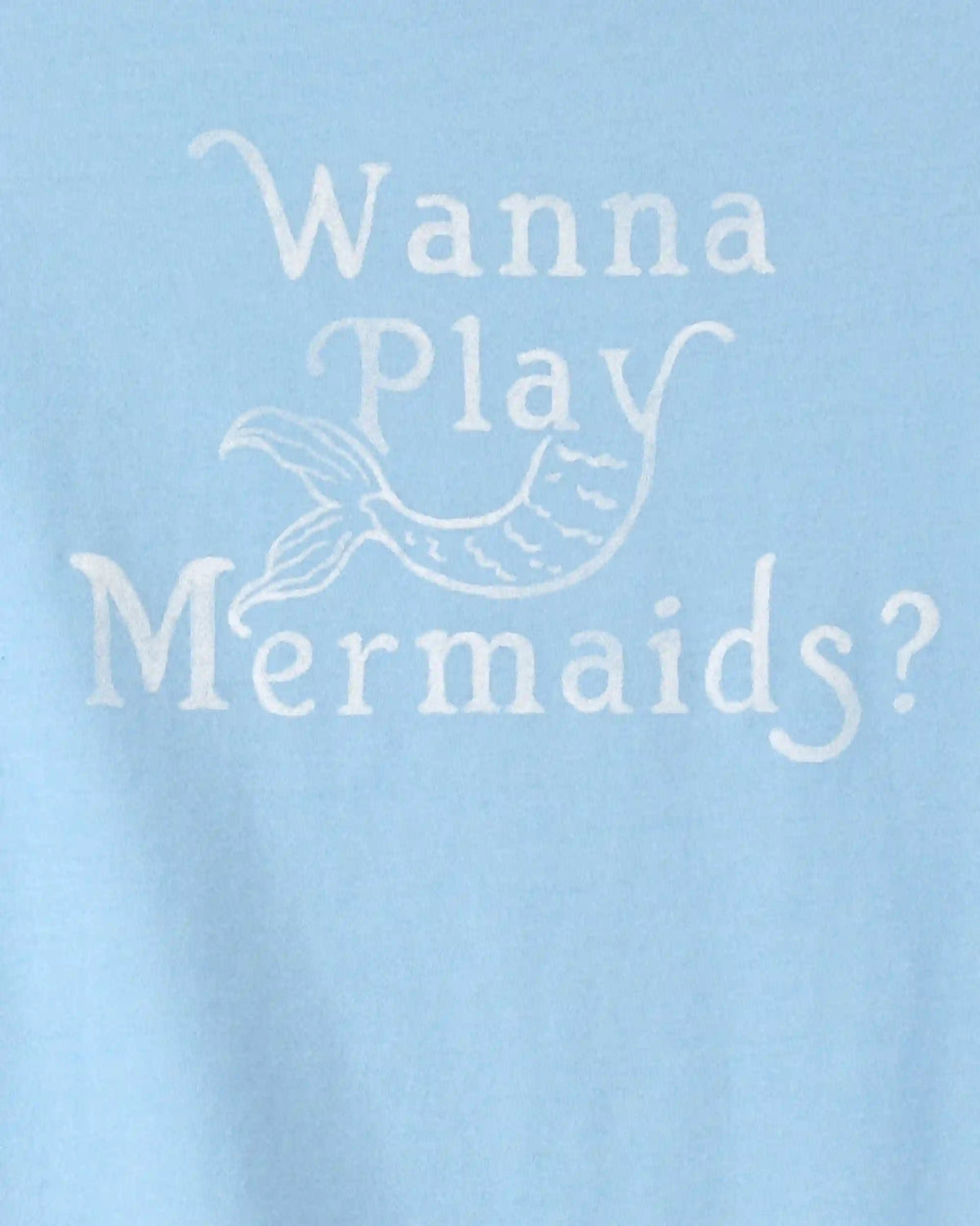 Girls Mermaid Graphic Tee - Blue