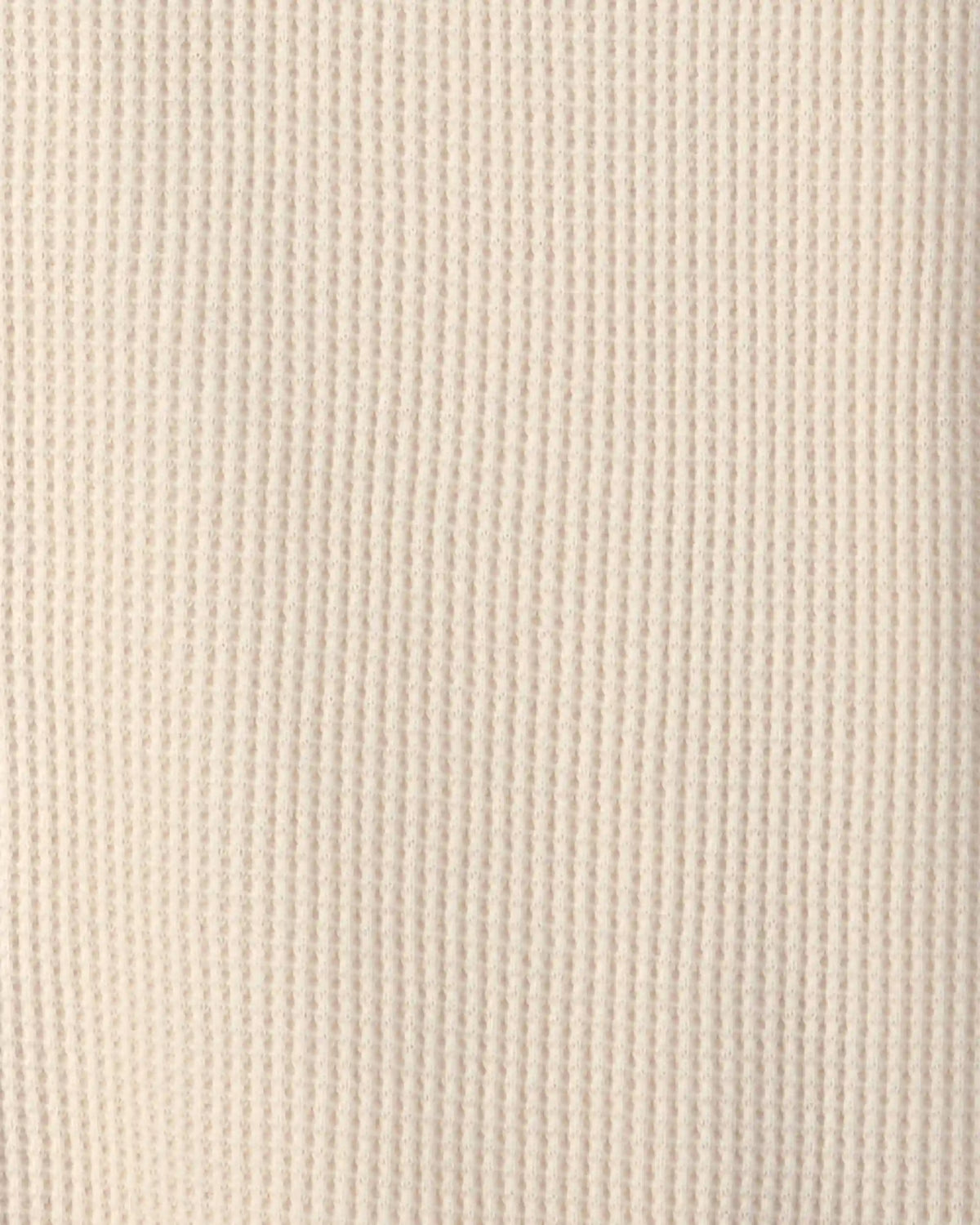 Boys Thermal Long-Sleeve Button-Down Shirt - Cream